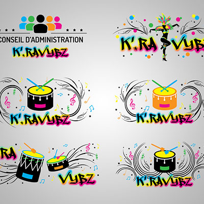 K'ra Vybz logos groupes